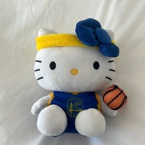 Hello Kitty Golden State Warriors Plush Toy